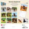 German Shepherds | 2026 12 x 24 Inch (Hanging) Monthly Square Wall Calendar | Plastic-Free